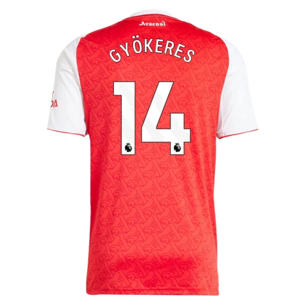 Maillot Arsenal Gyokeres 14 Homme Domicile 2025-26 Maillot Arsenal Gyokeres 14 Homme Domicile 2025-26