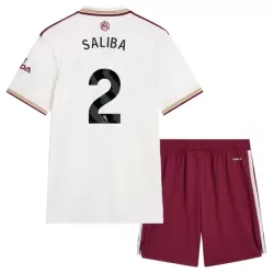 Maillot Arsenal Saliba 2 Enfant Third 2025-26 Maillot Arsenal Saliba 2 Enfant Third 2025-26