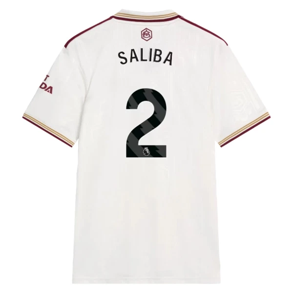 Maillot Arsenal Saliba 2 Homme Third 2025-26 Maillot Arsenal Saliba 2 Homme Third 2025-26