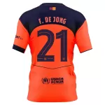 Maillot FC Barcelone Frenkie de Jong 21 Homme Third 2025-26