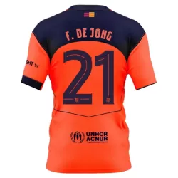 Maillot FC Barcelone Frenkie de Jong 21 Homme Third 2025-26 Maillot FC Barcelone Frenkie de Jong 21 Homme Third 2025-26