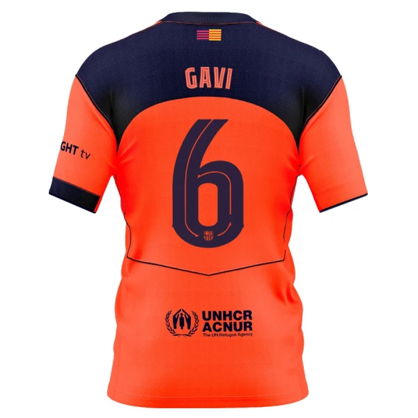 Maillot FC Barcelone Gavi 6 Homme Third 2025-26 Maillot FC Barcelone Gavi 6 Homme Third 2025-26