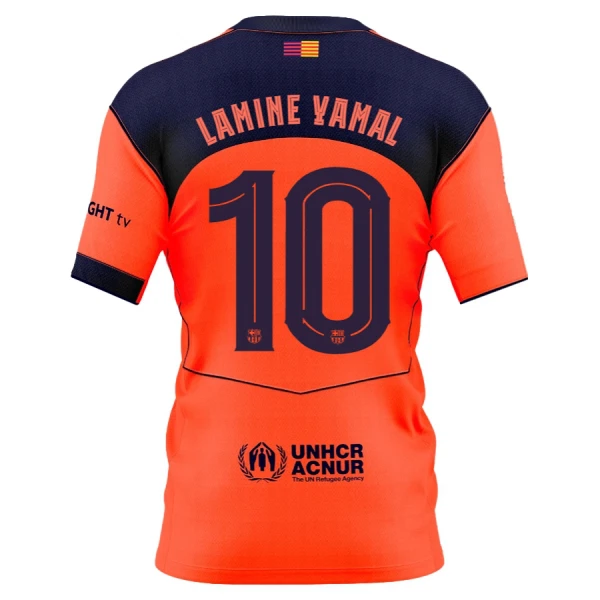 Maillot FC Barcelone Lamine Yamal 10 Homme Third 2025-26 Maillot FC Barcelone Lamine Yamal 10 Homme Third 2025-26