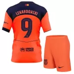 Maillot FC Barcelone Lewandowski 9 Enfant Third 2025-26