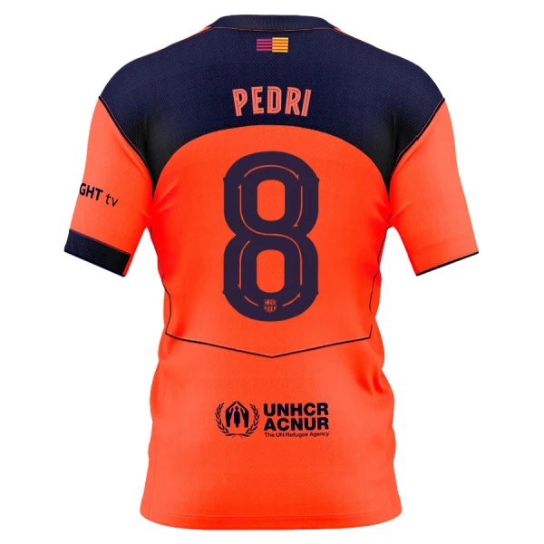 Maillot FC Barcelone Pedri 8 Enfant Third 2025-26