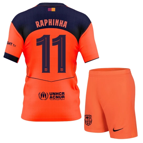 Maillot FC Barcelone Raphinha 11 Enfant Third 2025-26 Maillot FC Barcelone Raphinha 11 Enfant Third 2025-26