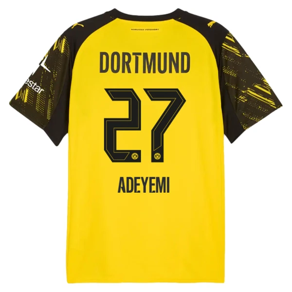 Maillot Borussia Dortmund Adeyemi 27 Homme Domicile 2025-26 Maillot Borussia Dortmund Adeyemi 27 Homme Domicile 2025-26