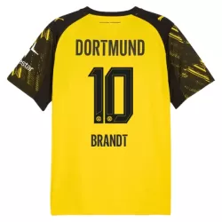Maillot Borussia Dortmund Brandt 10 Homme Domicile 2025-26 Maillot Borussia Dortmund Brandt 10 Homme Domicile 2025-26