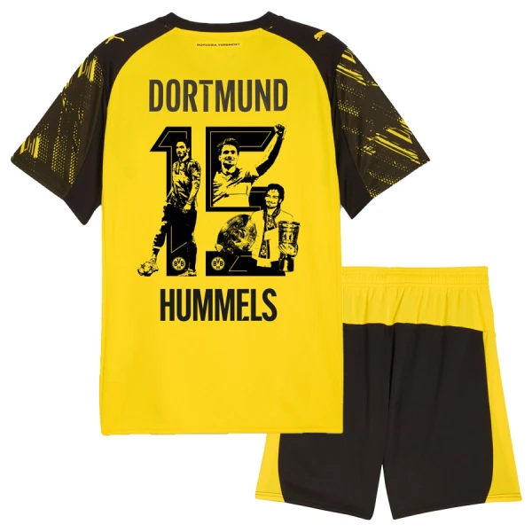 Maillot Borussia Dortmund Hummels 15 Enfant Domicile 2025-26 Maillot Borussia Dortmund Hummels 15 Enfant Domicile 2025-26