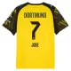Maillot Borussia Dortmund Jobe 7 Homme Domicile 2025-26 Maillot Borussia Dortmund Jobe 7 Homme Domicile 2025-26