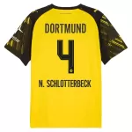 Maillot Borussia Dortmund N. Schlotterbeck 4 Homme Domicile 2025-26