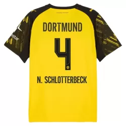 Maillot Borussia Dortmund N. Schlotterbeck 4 Homme Domicile 2025-26 Maillot Borussia Dortmund N. Schlotterbeck 4 Homme Domicile 2025-26