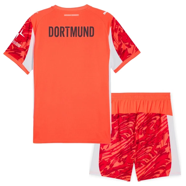 Maillot Gardien Borussia Dortmund Enfant 2025-26 Rouge
