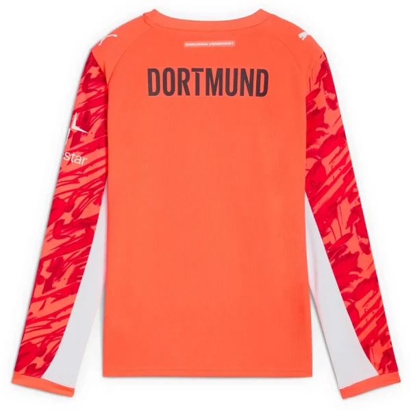 Maillot Gardien Borussia Dortmund Homme 2025-26 Rouge Manches Longues