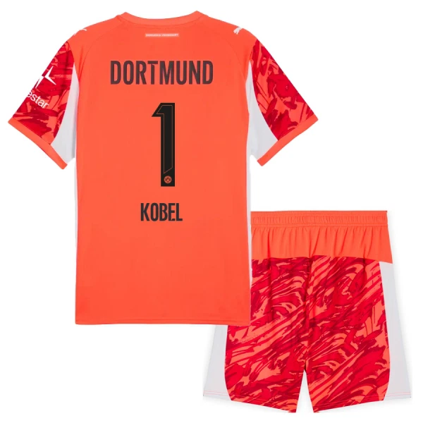 Maillot Gardien Borussia Dortmund Kobel 1 Enfant 2025-26 Rouge Maillot Gardien Borussia Dortmund Kobel 1 Enfant 2025-26 Rouge