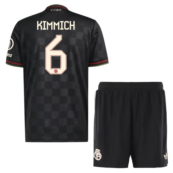 Maillot FC Bayern Munich Kimmich 6 Enfant Third 2025-26 Maillot FC Bayern Munich Kimmich 6 Enfant Third 2025-26
