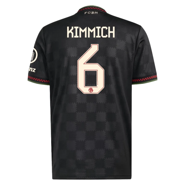 Maillot FC Bayern Munich Kimmich 6 Homme Third 2025-26 Maillot FC Bayern Munich Kimmich 6 Homme Third 2025-26