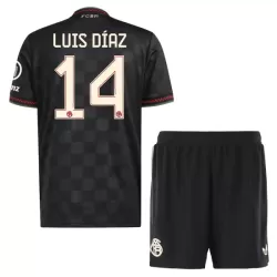 Maillot FC Bayern Munich Luis Diaz 14 Enfant Third 2025-26 Maillot FC Bayern Munich Luis Diaz 14 Enfant Third 2025-26