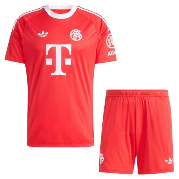 Maillot Gardien FC Bayern Munich Enfant 2025-26 Rouge Maillot Gardien FC Bayern Munich Enfant 2025-26 Rouge
