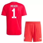 Maillot Gardien FC Bayern Munich Neuer 1 Enfant 2025-26 Rouge