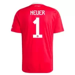 Maillot Gardien FC Bayern Munich Neuer 1 Homme 2025-26 Rouge