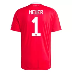 Maillot Gardien FC Bayern Munich Neuer 1 Homme 2025-26 Rouge Maillot Gardien FC Bayern Munich Neuer 1 Homme 2025-26 Rouge