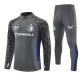 Feyenoord Sweat d'Entraînement Homme 2025-26 Quart-Zip Gris Feyenoord Sweat d'Entraînement Homme 2025-26 Quart-Zip Gris