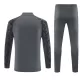 Feyenoord Sweat d'Entraînement Homme 2025-26 Quart-Zip Gris