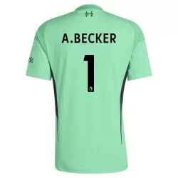 Maillot Gardien Liverpool A. Becker 1 Homme 2025-26 Verte Maillot Gardien Liverpool A. Becker 1 Homme 2025-26 Verte