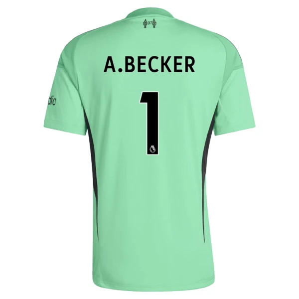 Maillot Gardien Liverpool A. Becker 1 Homme 2025-26 Verte Maillot Gardien Liverpool A. Becker 1 Homme 2025-26 Verte