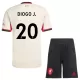Maillot Liverpool Diogo J 20 Enfant Extérieur 2025-26 Maillot Liverpool Diogo J 20 Enfant Extérieur 2025-26