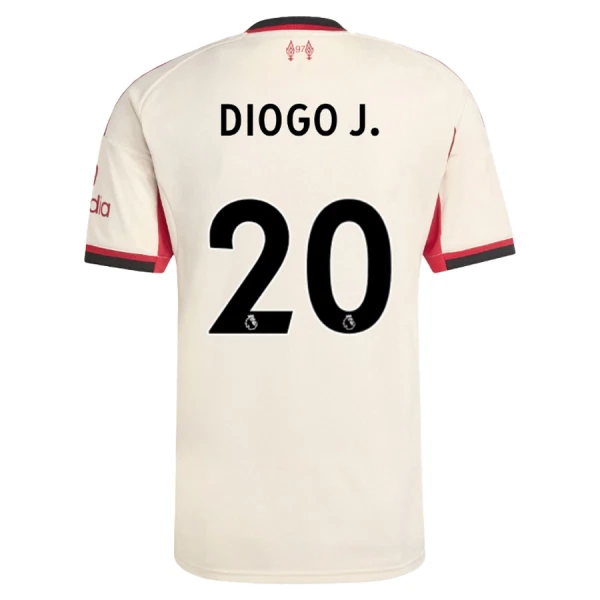 Maillot Liverpool Diogo J 20 Homme Extérieur 2025-26 Maillot Liverpool Diogo J 20 Homme Extérieur 2025-26