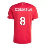 Maillot Liverpool Dominik Szoboszlai 8 Homme Domicile 2025-26