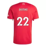 Maillot Liverpool Ekitike 22 Homme Domicile 2025-26