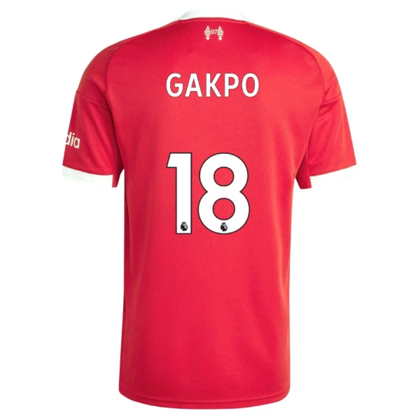 Maillot Liverpool Gakpo 18 Homme Domicile 2025-26 Maillot Liverpool Gakpo 18 Homme Domicile 2025-26
