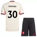 Maillot Liverpool Jeremie Frimpong 30 Enfant Extérieur 2025-26