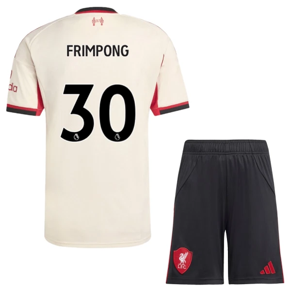 Maillot Liverpool Jeremie Frimpong 30 Enfant Extérieur 2025-26 Maillot Liverpool Jeremie Frimpong 30 Enfant Extérieur 2025-26