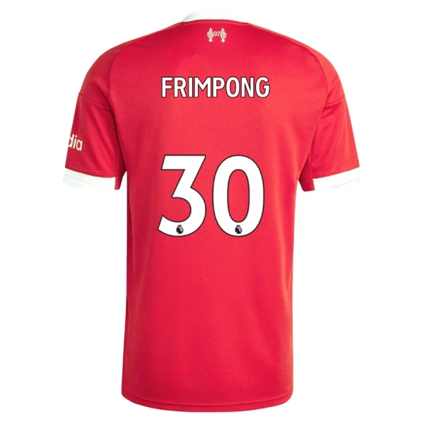 Maillot Liverpool Jeremie Frimpong 30 Homme Domicile 2025-26 Maillot Liverpool Jeremie Frimpong 30 Homme Domicile 2025-26