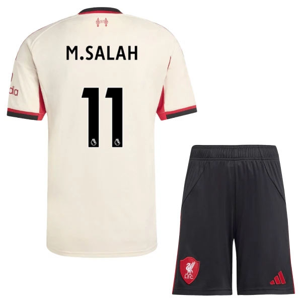 Maillot Liverpool M.Salah 11 Enfant Extérieur 2025-26 Maillot Liverpool M.Salah 11 Enfant Extérieur 2025-26