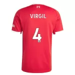 Maillot Liverpool Virgil 4 Homme Domicile 2025-26
