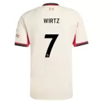 Maillot Liverpool Wirtz 7 Homme Extérieur 2025-26