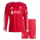 Maillot Manches Longues Liverpool Enfant Domicile 2025-26 Maillot Manches Longues Liverpool Enfant Domicile 2025-26