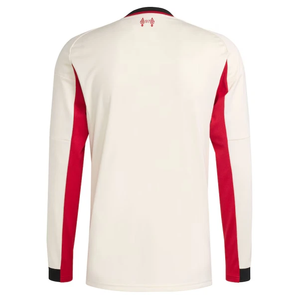 Maillot Manches Longues Liverpool Enfant Extérieur 2025-26