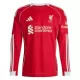 Maillot Manches Longues Liverpool Homme Domicile 2025-26 Maillot Manches Longues Liverpool Homme Domicile 2025-26