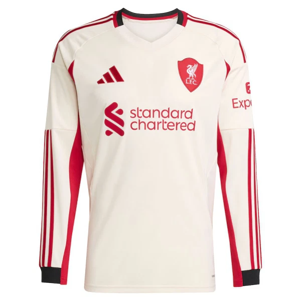 Maillot Manches Longues Liverpool Homme Extérieur 2025-26 Maillot Manches Longues Liverpool Homme Extérieur 2025-26