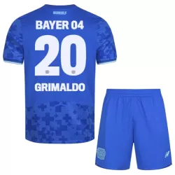 Maillot Bayer 04 Leverkusen Alejandro Grimaldo 20 Enfant Third 2025-26 Maillot Bayer 04 Leverkusen Alejandro Grimaldo 20 Enfant Third 2025-26