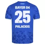 Maillot Bayer 04 Leverkusen Exequiel Palacios 25 Homme Third 2025-26
