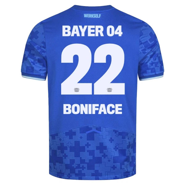 Maillot Bayer 04 Leverkusen Victor Boniface 22 Homme Third 2025-26 Maillot Bayer 04 Leverkusen Victor Boniface 22 Homme Third 2025-26