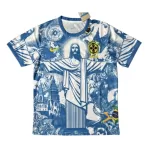 Maillot Brésil Homme 2025 Bleue