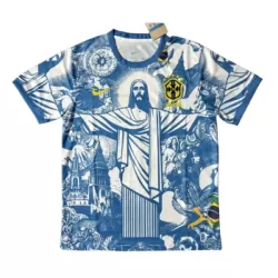 Maillot Brésil Homme 2025 Bleue Maillot Brésil Homme 2025 Bleue